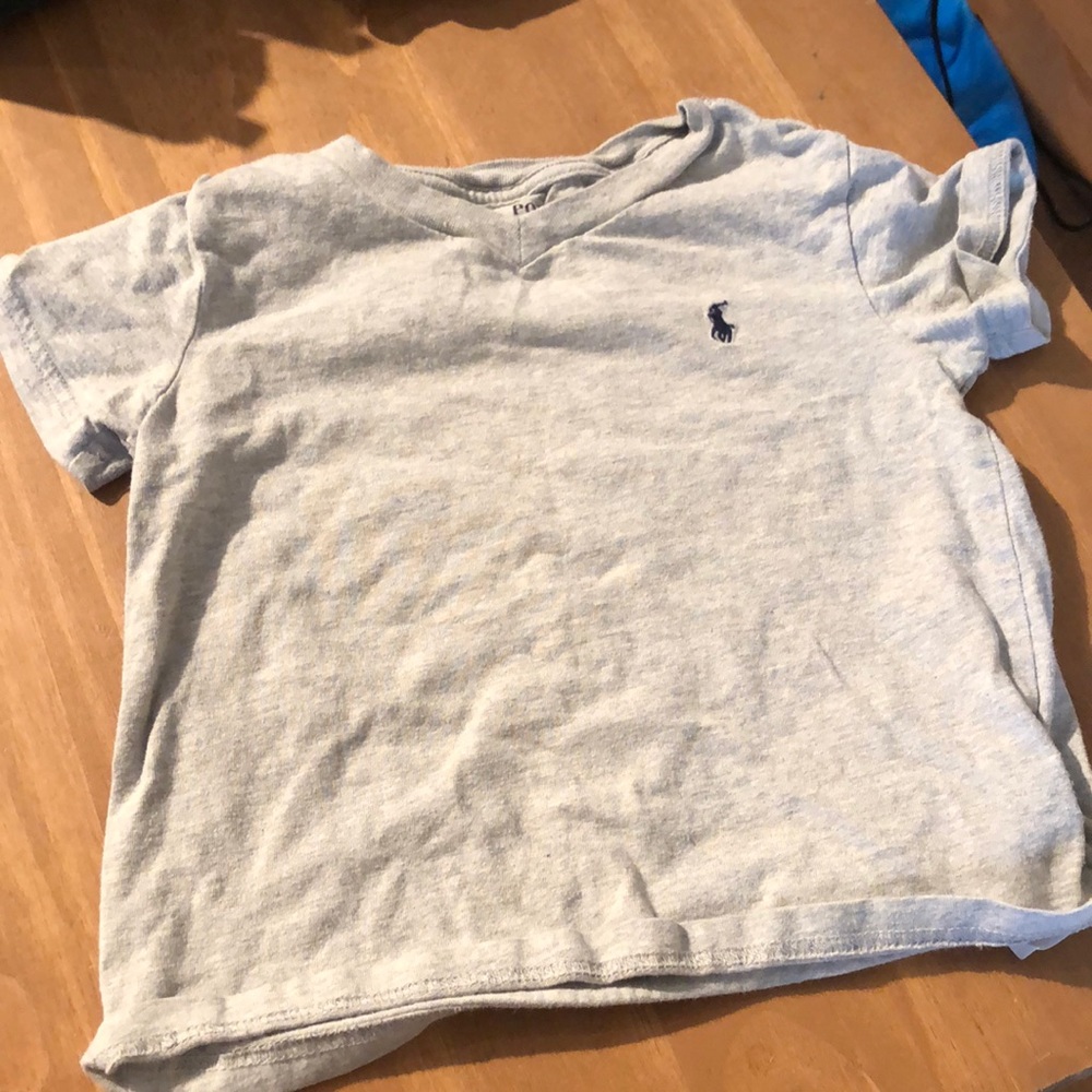 Kids polo v neck shirt
